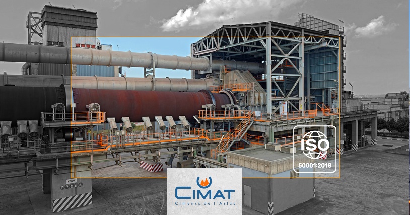  حصلت مجموعة Ciments de l'Atlas على شهادة الاعتمادISO 50001 v2018  المتعلقة بالفعالية الطاقية  