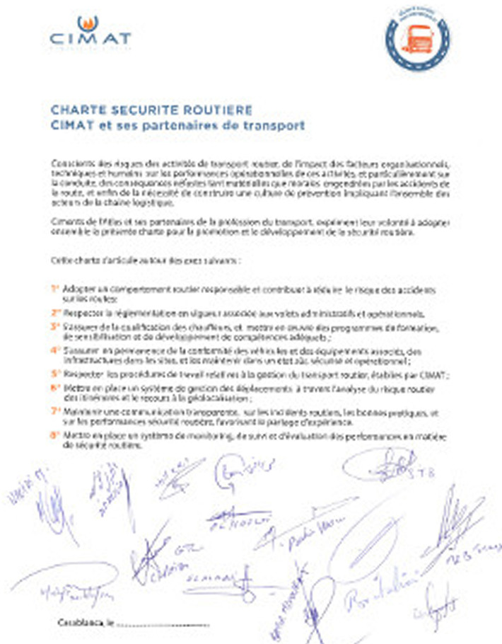 Road Safety Charter Fr