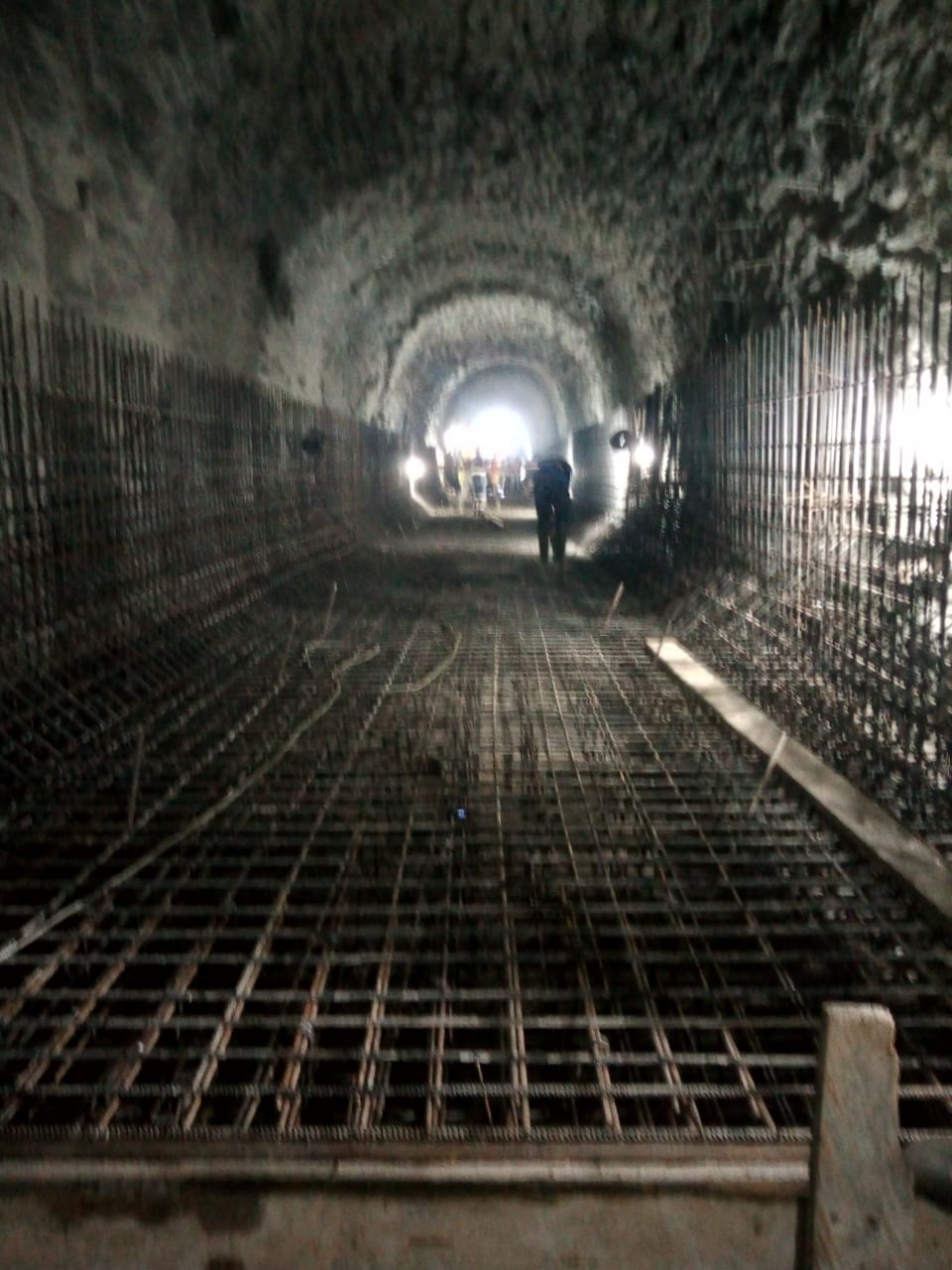DRAINING CONCRETE